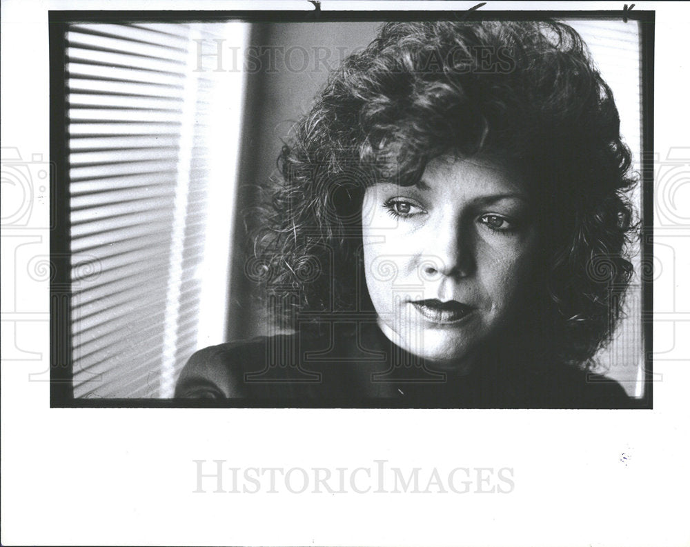 1991 Press Photo Verna Neath Serial Killer Murderer Det - Historic Images