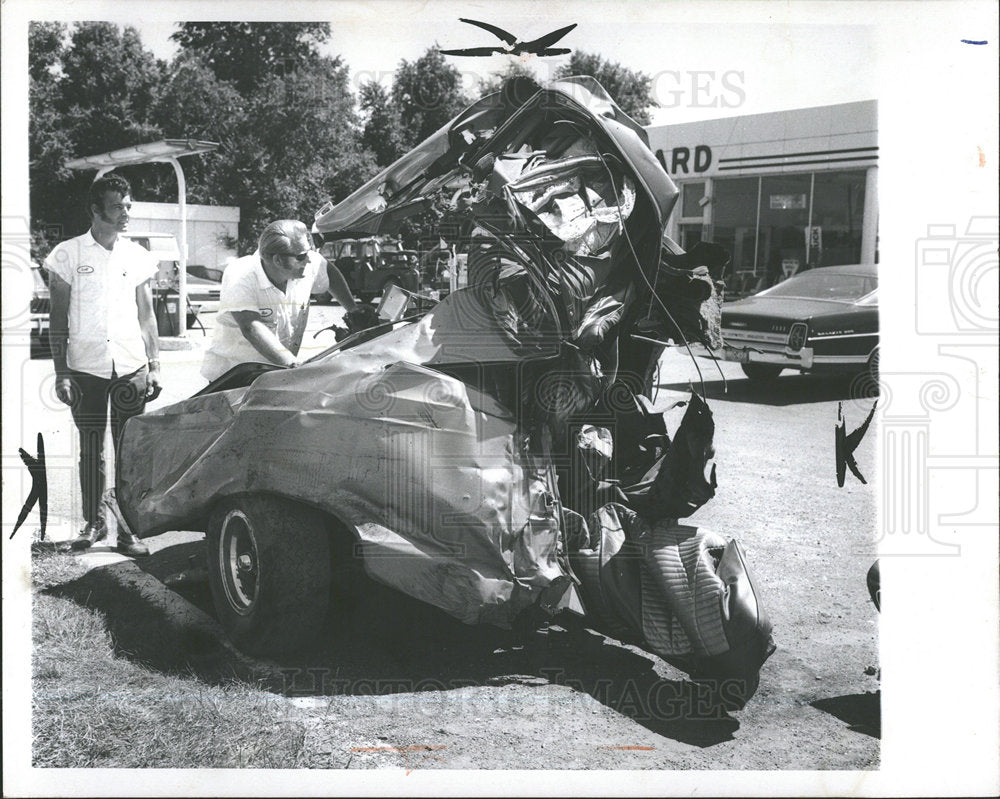 1970 Press Photo Michigan Waterfad Tap Auto  - Historic Images