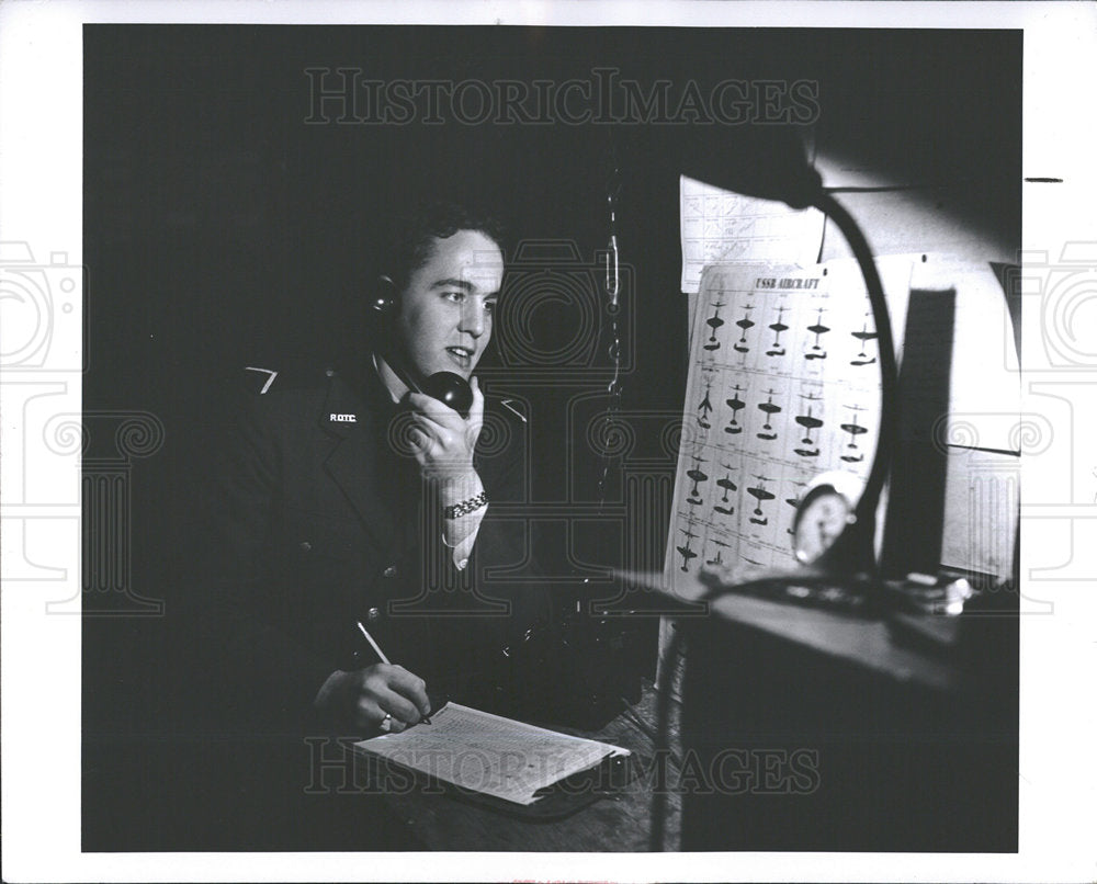 1955 Aero Call at University of Michigan. - Historic Images