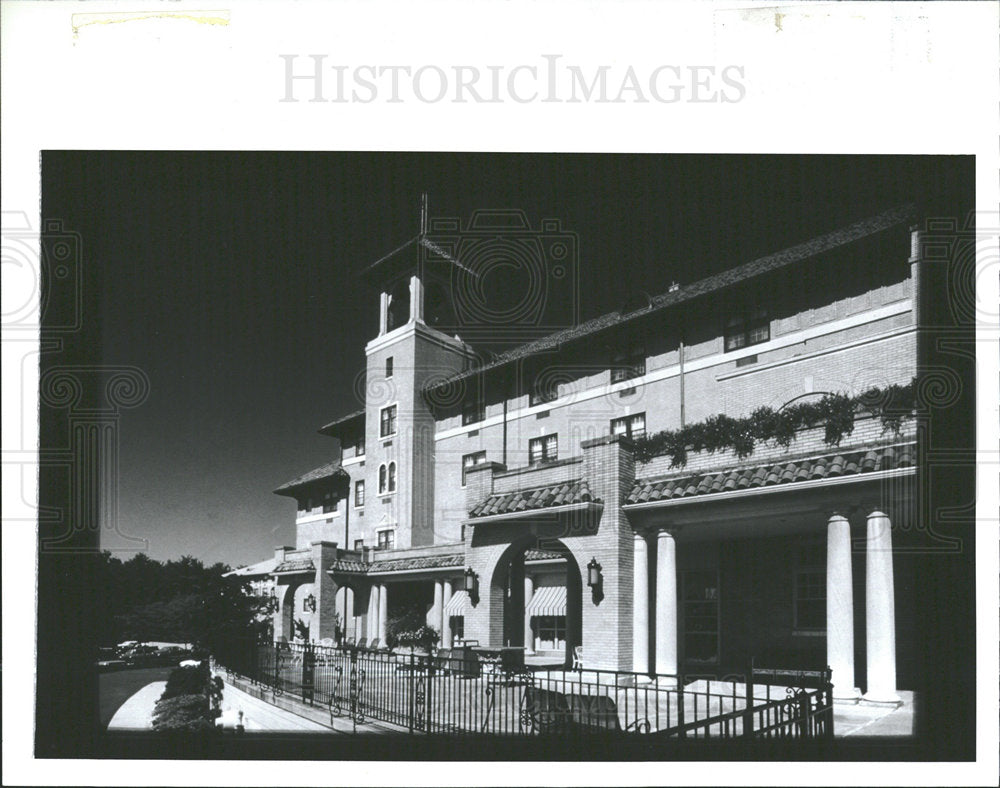1991 Press Photo Mediterranean Villas Hotel Hershey  - Historic Images