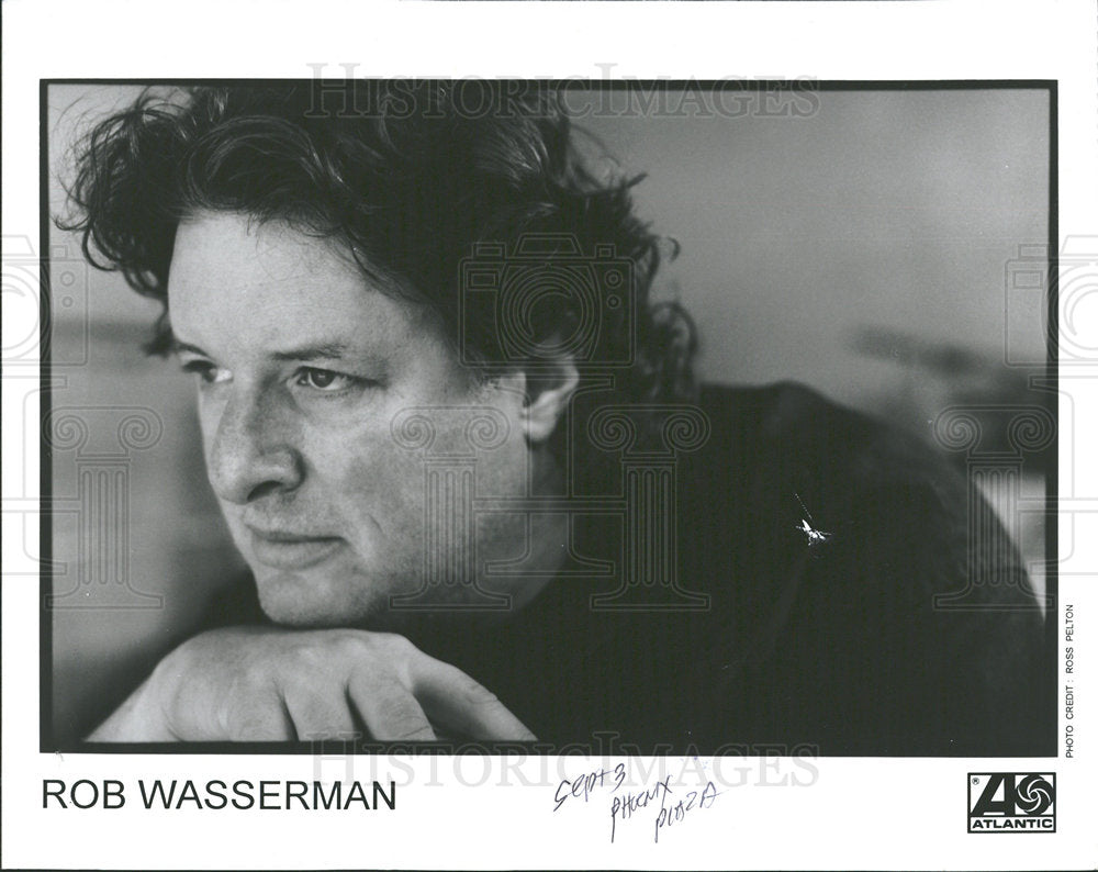 2001 Press Photo Rob Wasserman American Bass Player. - Historic Images