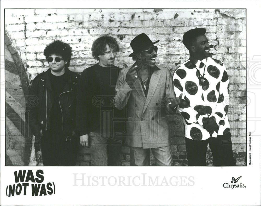 1991 Press Photo Was (Not Was) Music Group - Historic Images