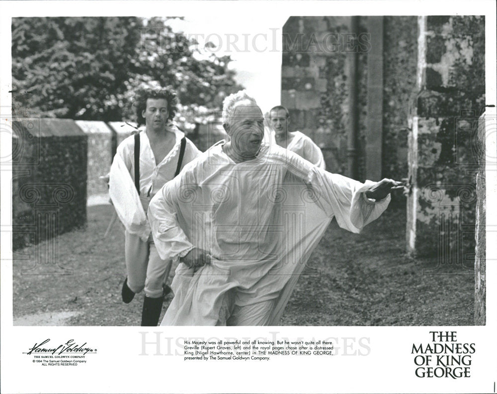 1995 Press Photo Madness Of King George Greville Rupert - Historic Images
