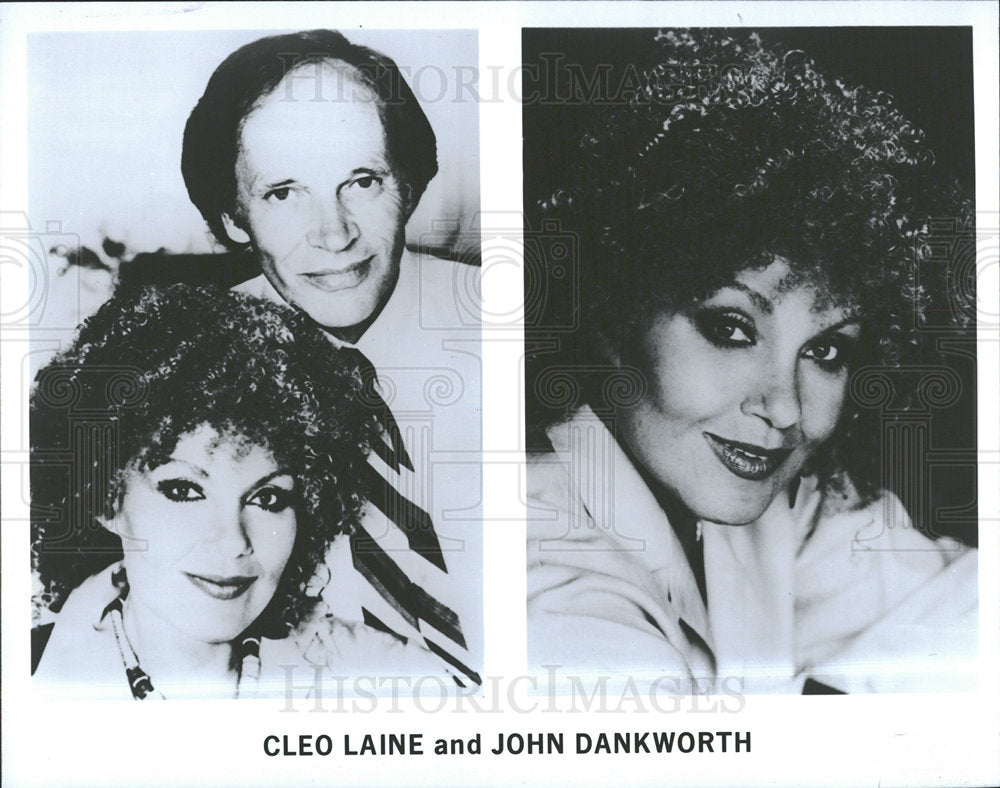1988 Press Photo Cleo Laine Jazz Singer Actress  - Historic Images