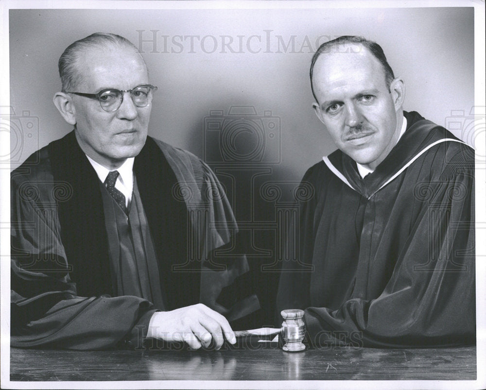 1961 Press Photo Detroit Presbyterian Moderators - Historic Images