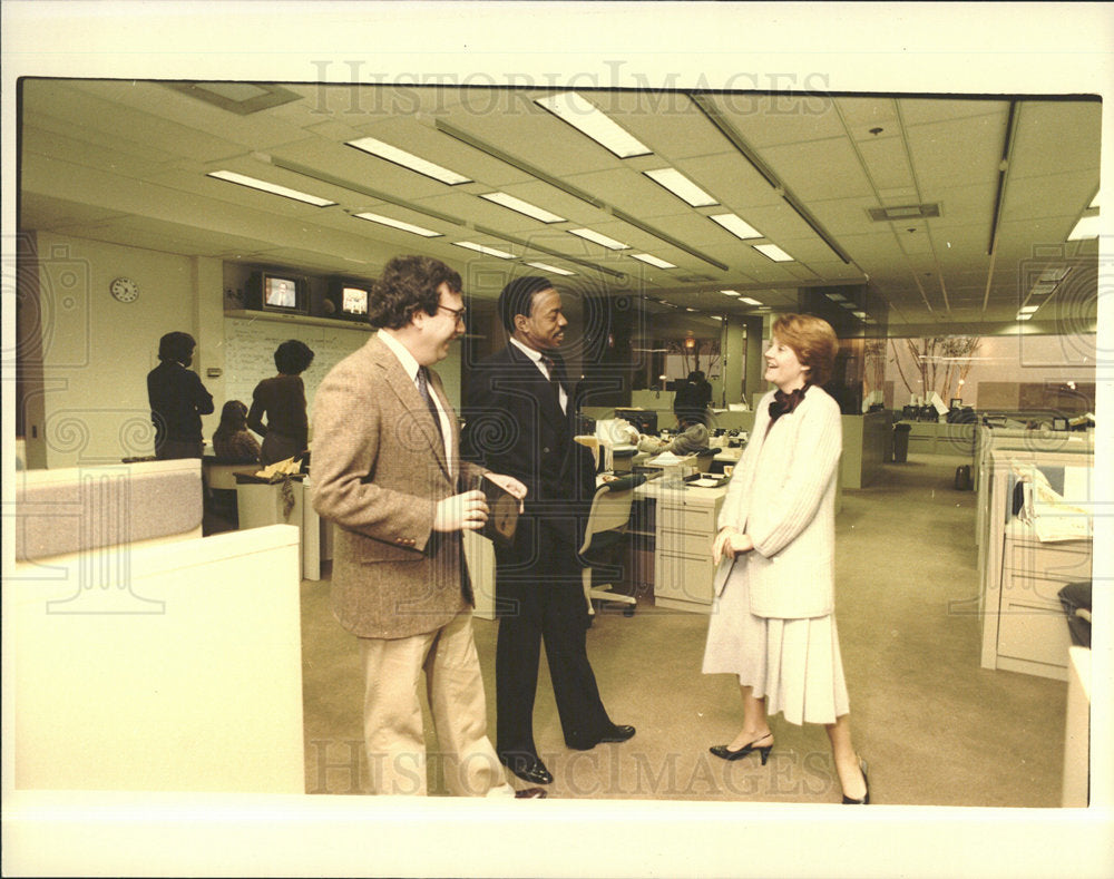 1983 Press Photo TV Executive Amy McCombs - Historic Images