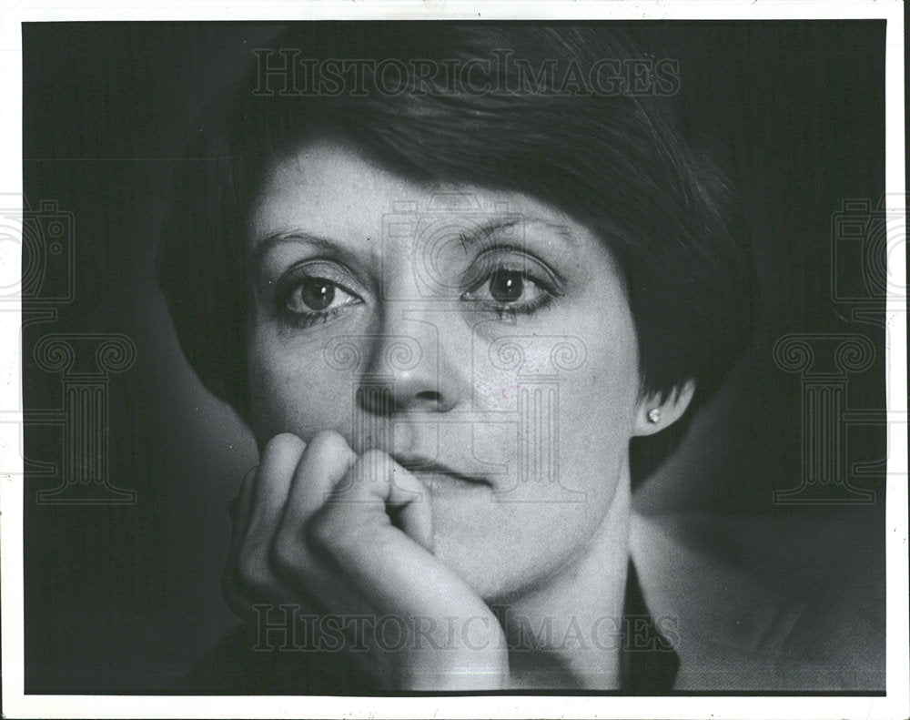 1981 Press Photo WDIV general manager Amy Mc Combs  - Historic Images