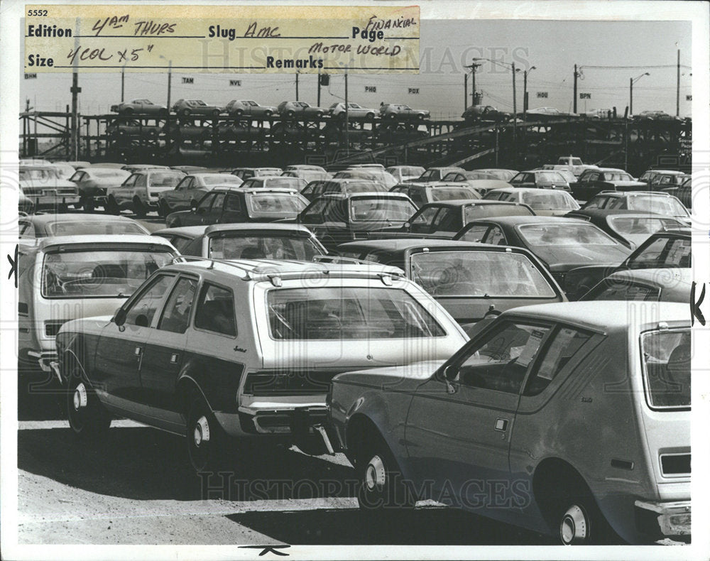 1974 Press Photo American Motors World Models - Historic Images