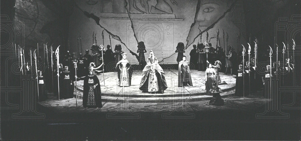 1980 Press Photo Verdi written Aida Teresa Stolz voice  - Historic Images