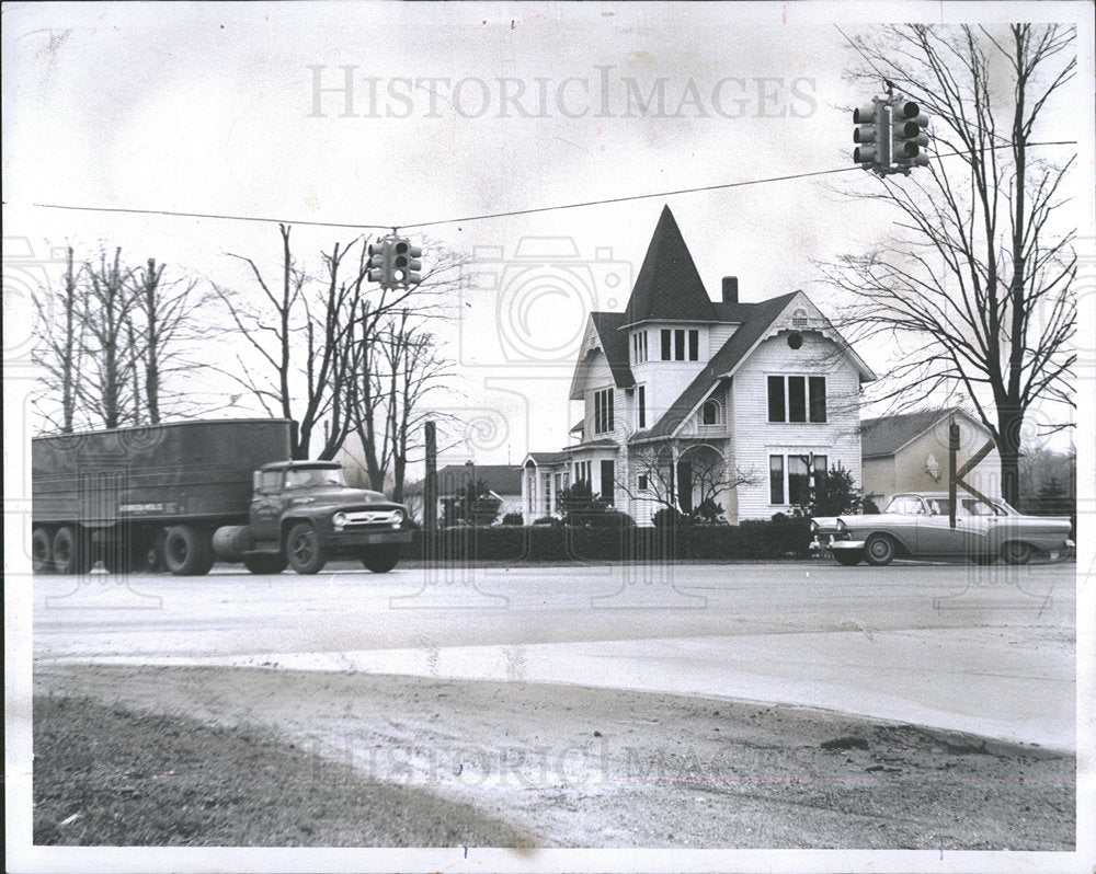 1959 Press Photo U.S. 25 highway looking west - Historic Images