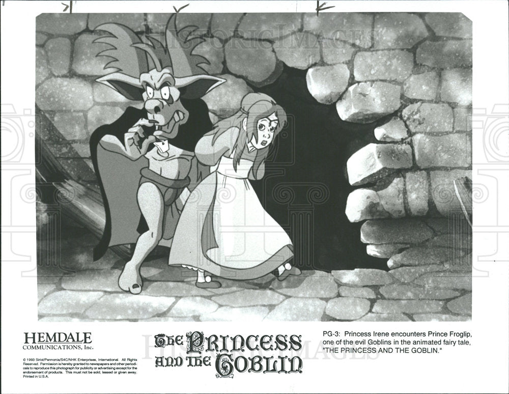 1994 Press Photo Scene From The Princess And The Goblin - Historic Images
