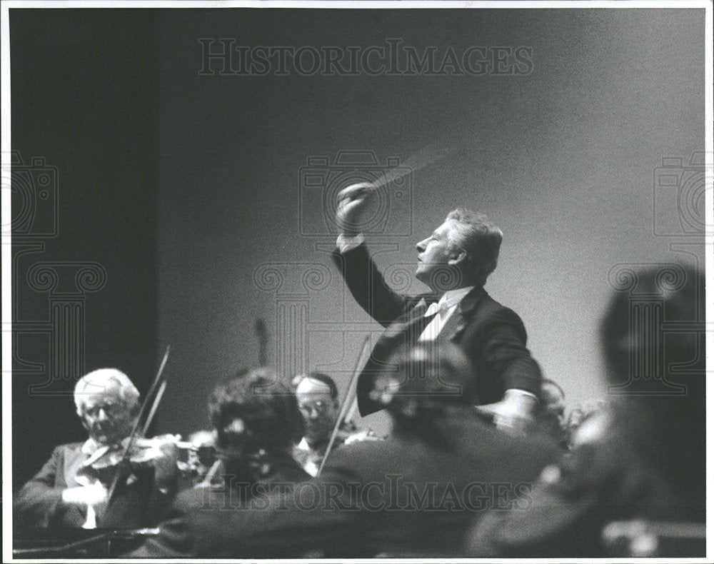 1988 Press Photo Gunther Herbig Conductor - Historic Images