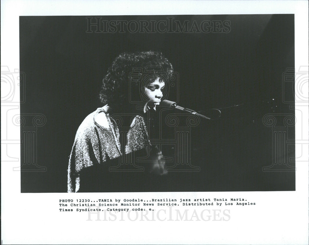 1984 Press Photo Tania Maria - Historic Images