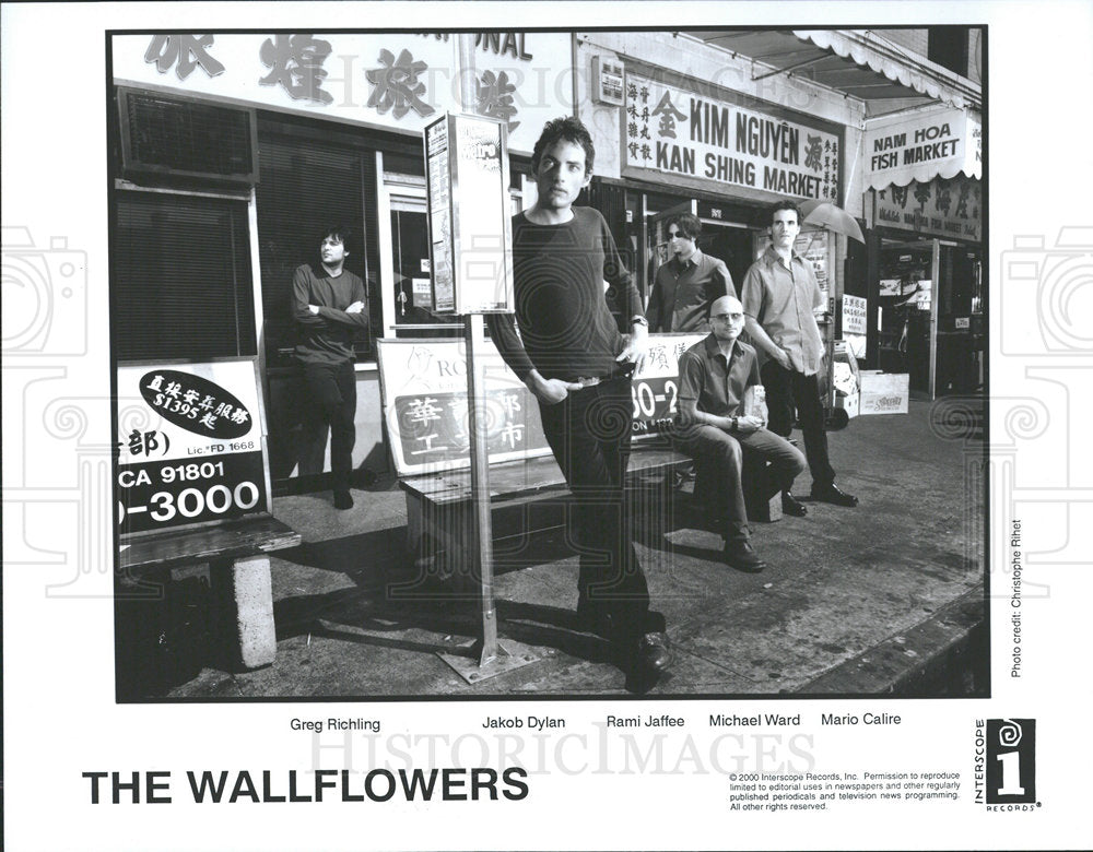 2000 Press Photo The WallFlowers - Historic Images