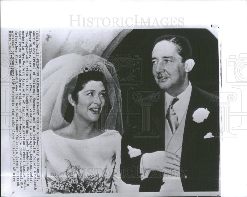 1965 Press Photo Princess Ex Boyfriend Wedding Wallace - Historic Images