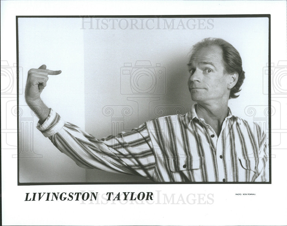 1993 Press Photo Livingston Taylor/Singer/Songwriter - Historic Images