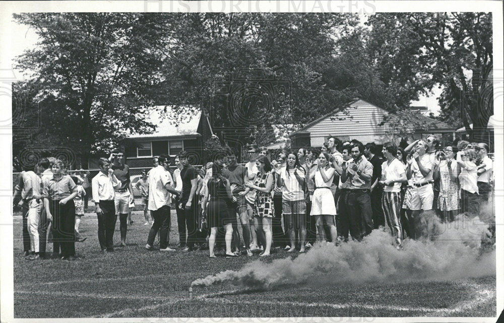 1970 Press Photo Len Laviolette Shrine High School - Historic Images