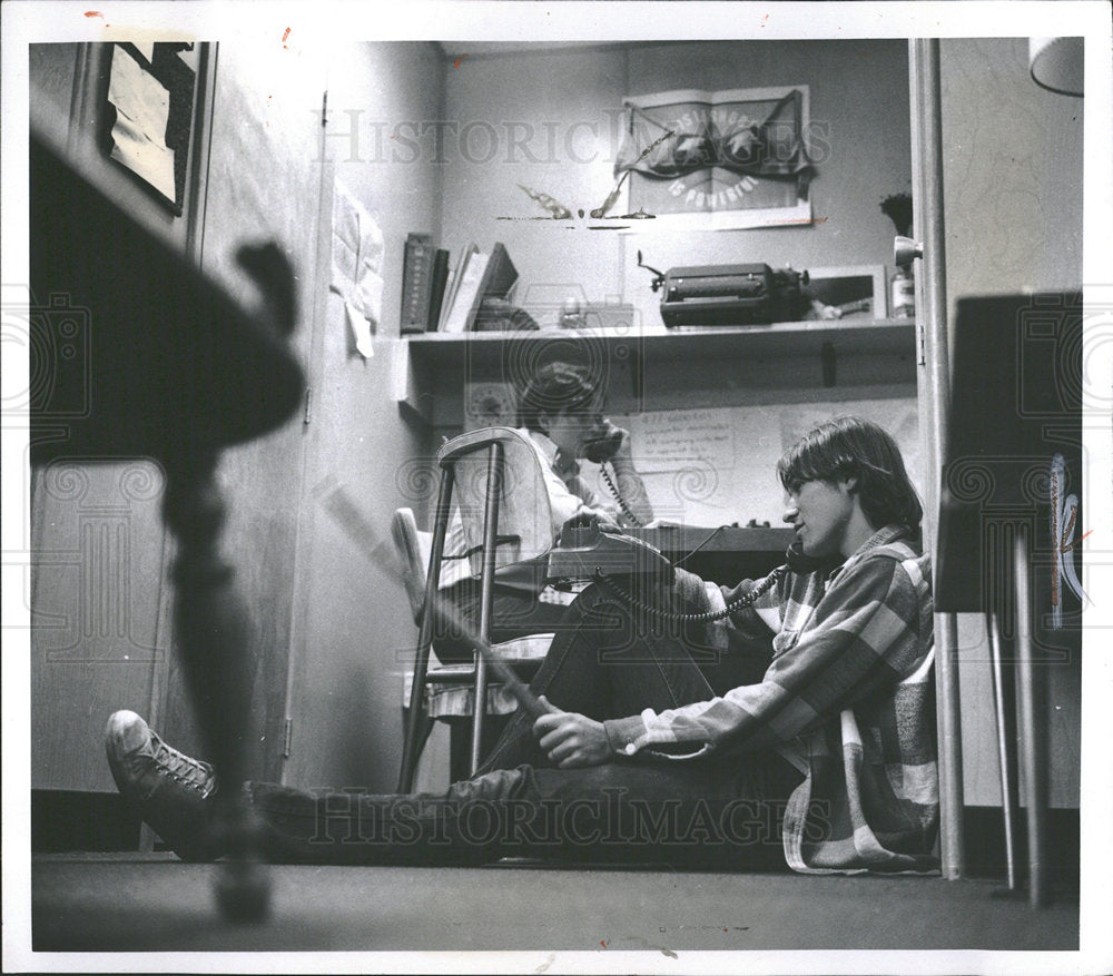 1971 Press Photo Sue Mills Jim Tank Rapline Counselors - Historic Images