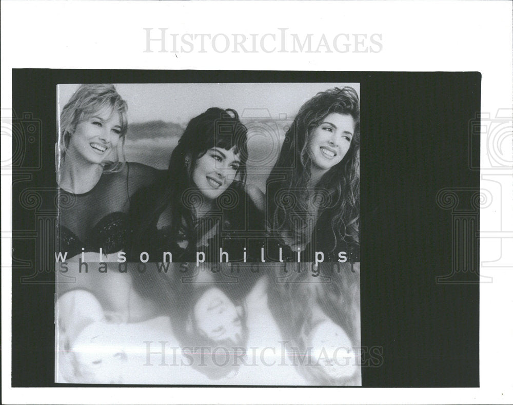 1992 Press Photo American Vocal Group Wilson Phillips - Historic Images