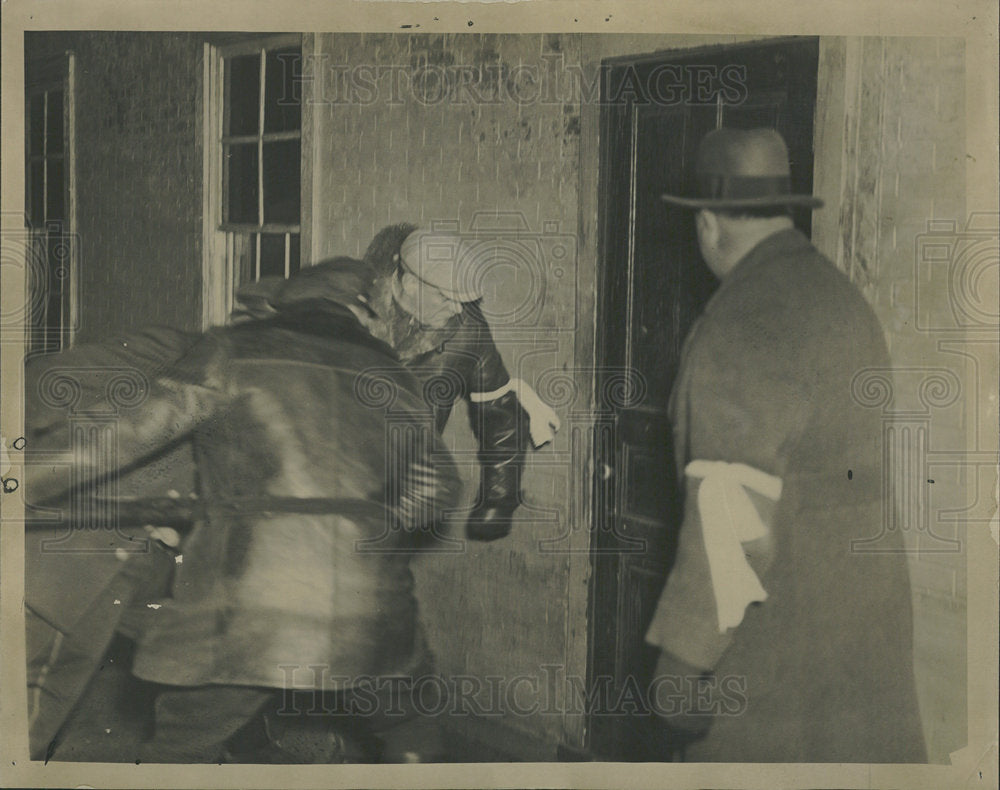 1937 Press Photo Fansteel Metallurgical Plant Protest - Historic Images