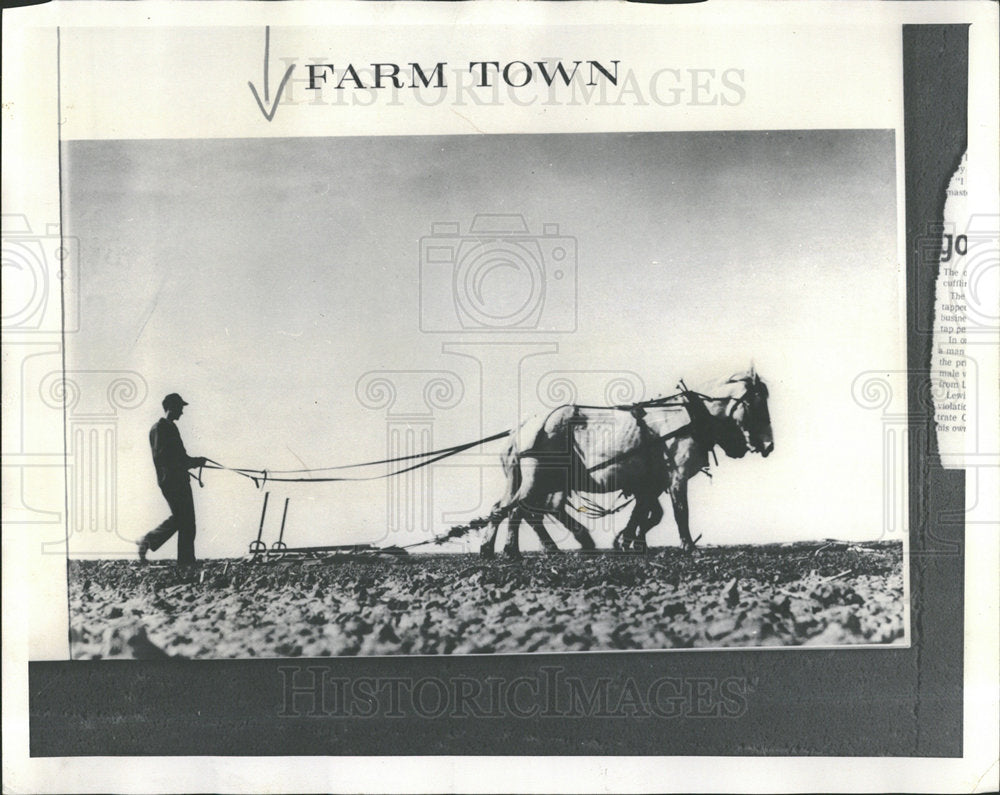 1974 Press Photo "Farm Town: A Memoir Of The 1930's" - Historic Images