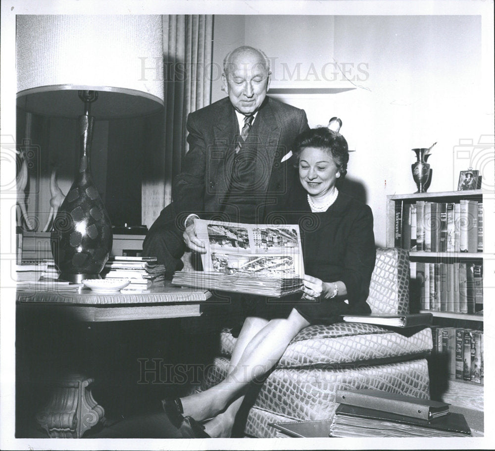 1961 Press Photo Mr. &amp; Mrs. John M. Toolin - Historic Images
