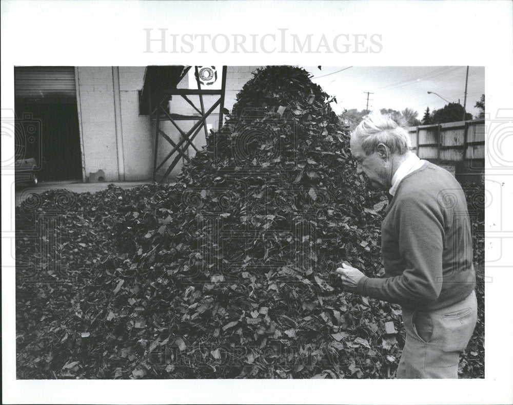 1993 Press Photo Enviromental Rubber Recycling - Historic Images