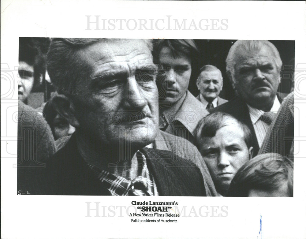1985 Press Photo Shoah French Documentary Film - Historic Images