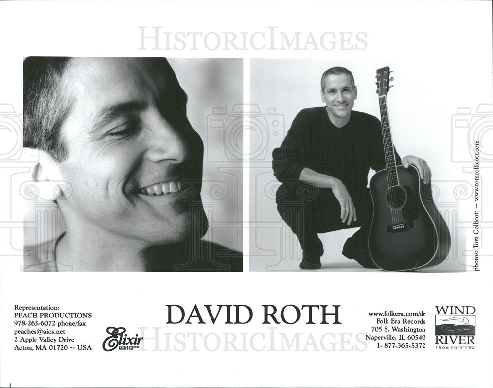 None Press Photo David Roth Musician - Historic Images
