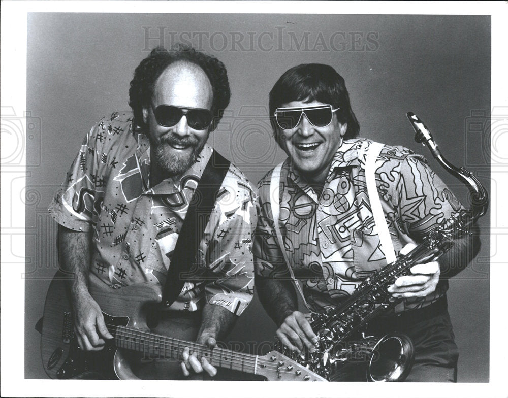1989 Press Photo Gary Rosen &amp; Ken Shotz Musicians. - Historic Images