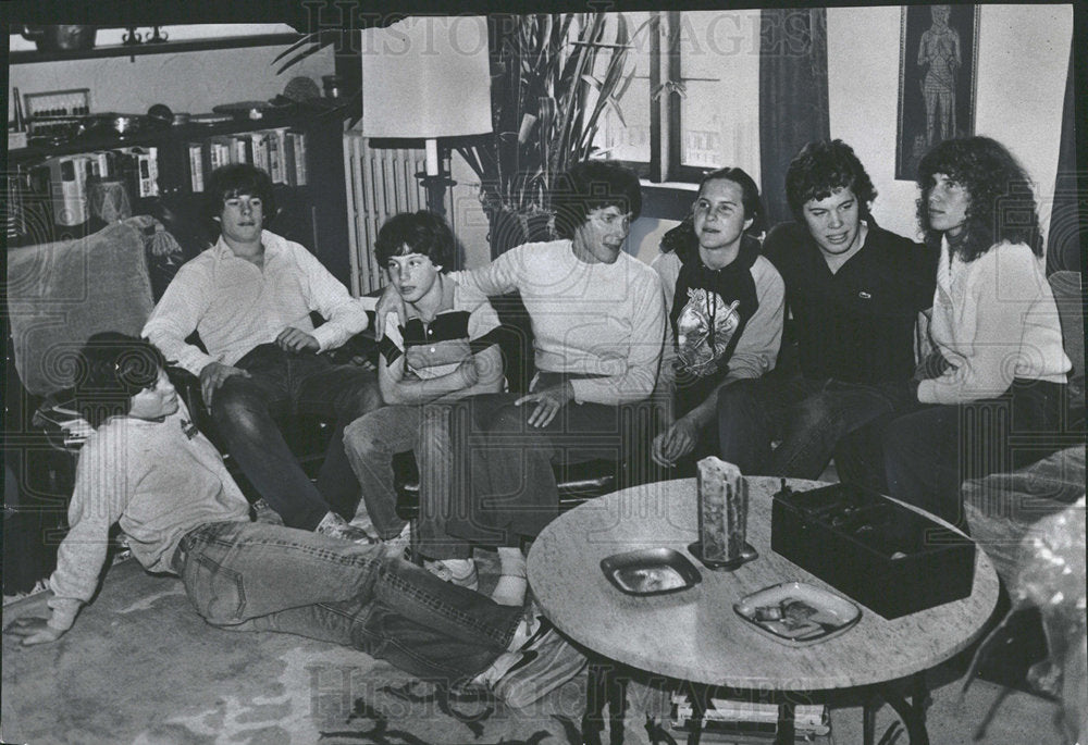 1980 Press Photo Secretary State Estill Family - Historic Images