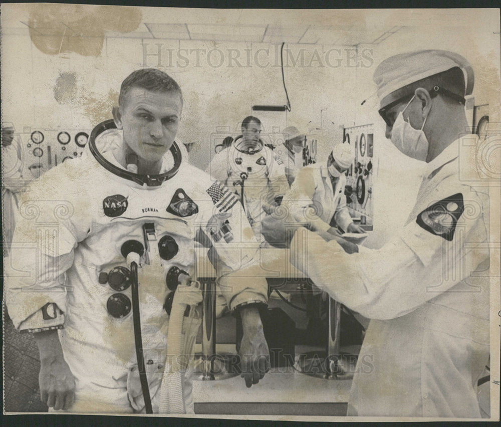 1968 Press Photo Astronaut Frank Borman - Historic Images