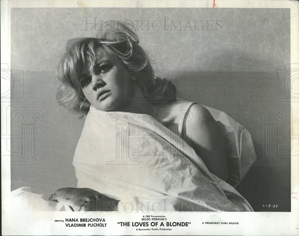 1967 Press Photo Actress Hana Brejchova - Historic Images