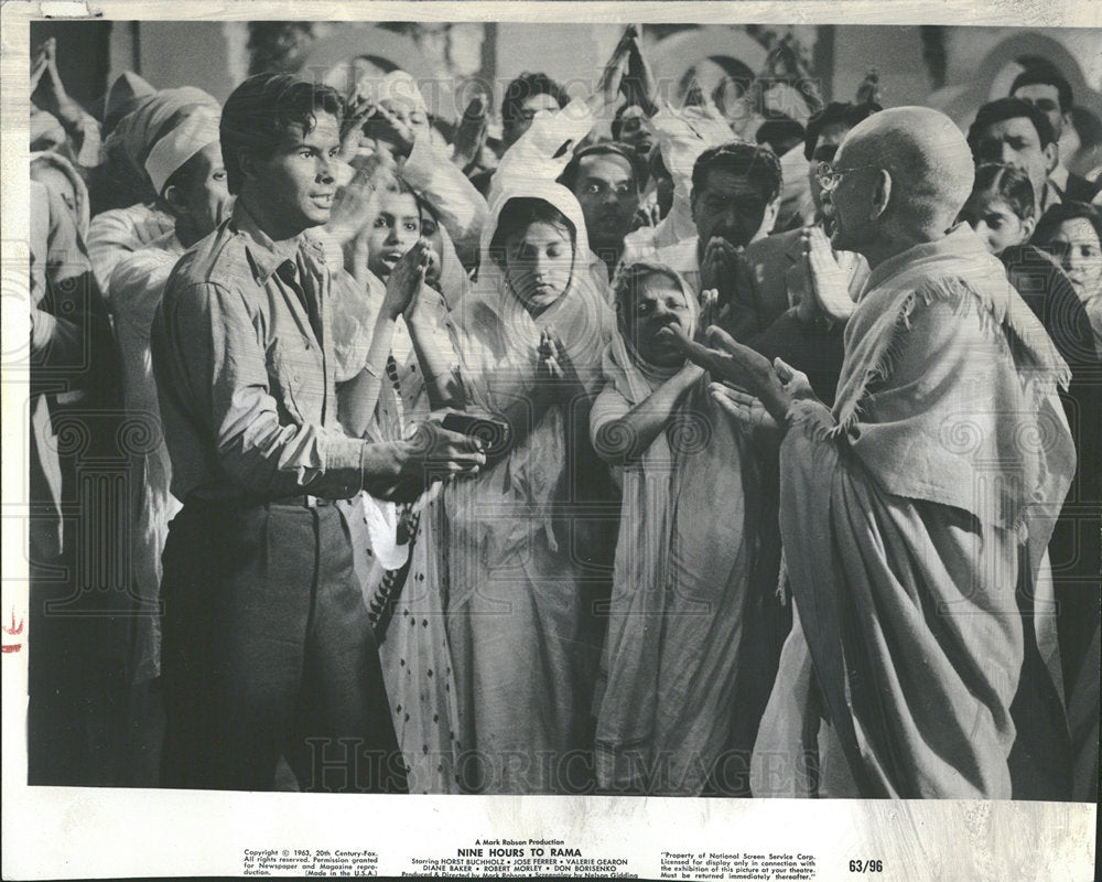 1963 Press Photo J.S Casshyap in "Nine Hours to Rama" - Historic Images