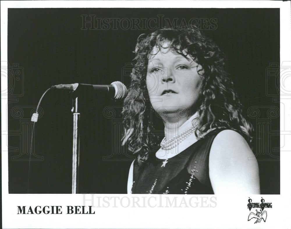 1975 Press Photo Scottish Rock Singer Maggie Bell - Historic Images