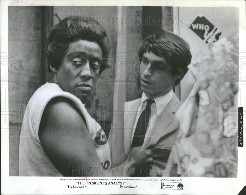 1968 Press Photo Godfrey Cambridge President's Analyst - Historic Images