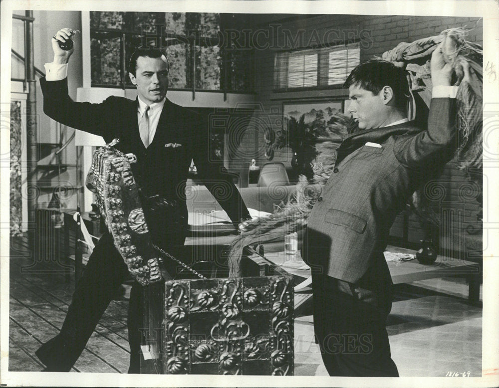 1964 Goulet and Morse in "Honeymoon Hotel" - Historic Images