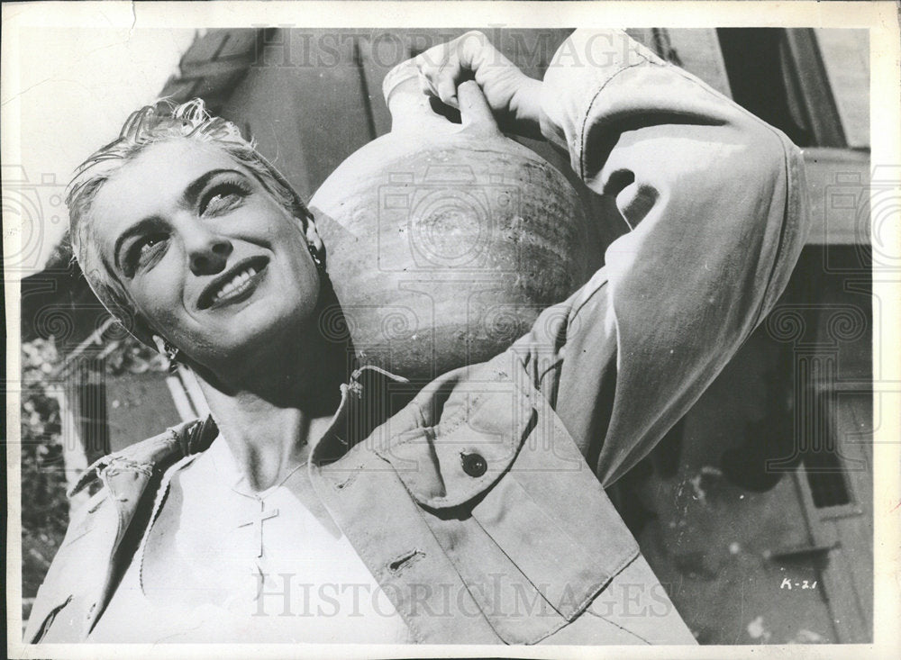 1960 Press Photo He Who Must Die Film Actress Mercouri - Historic Images