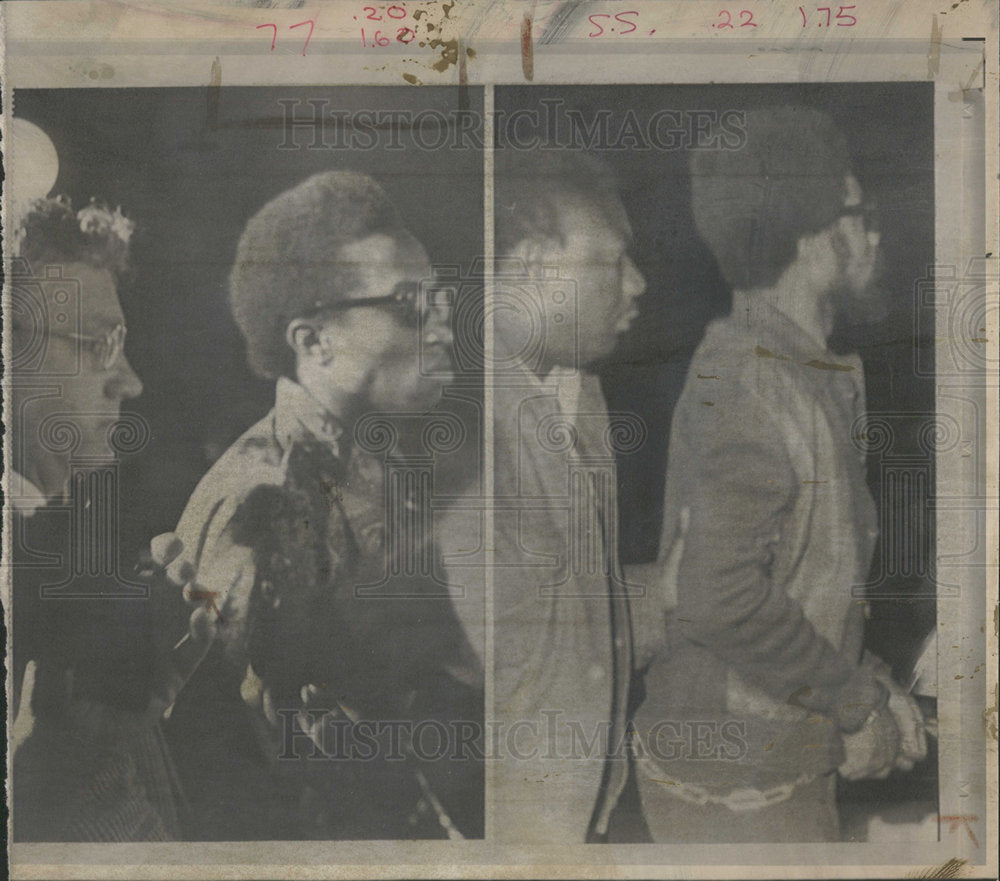 1974 Press Photo Frank Gorham and Robert n. Jones - Historic Images