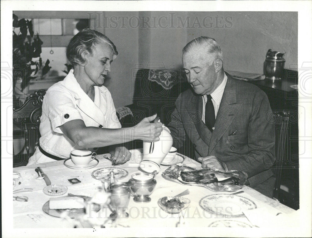 1938 Press Photo Tammany District Boss James Hines - Historic Images