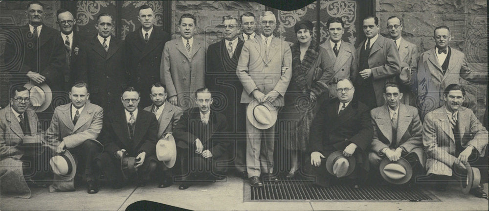 Press Photo Charles Gates People - Historic Images