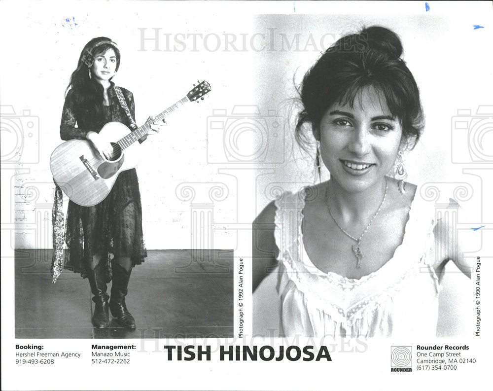 1994 Press Photo Tish Hinojosa American Folksinger - Historic Images