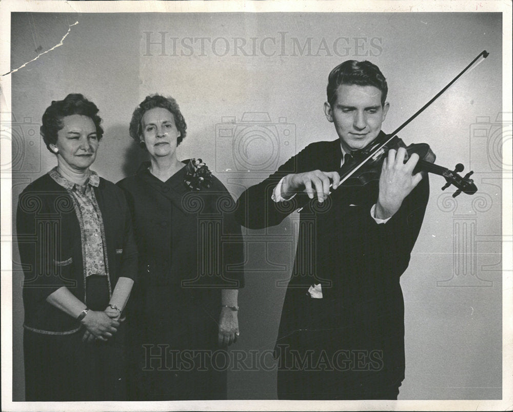1966 Press Photo John Fodor Violinist Denver Winner - Historic Images