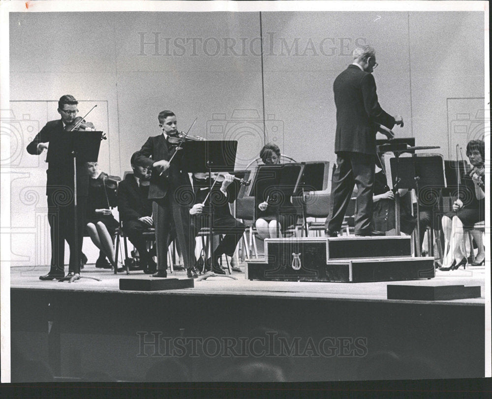 1964 Press Photo Denver Symphony Orchestra - Historic Images