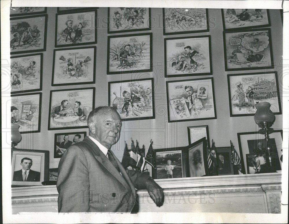 1961 Press Photo Senator Harry Byrd Of Virginia - Historic Images
