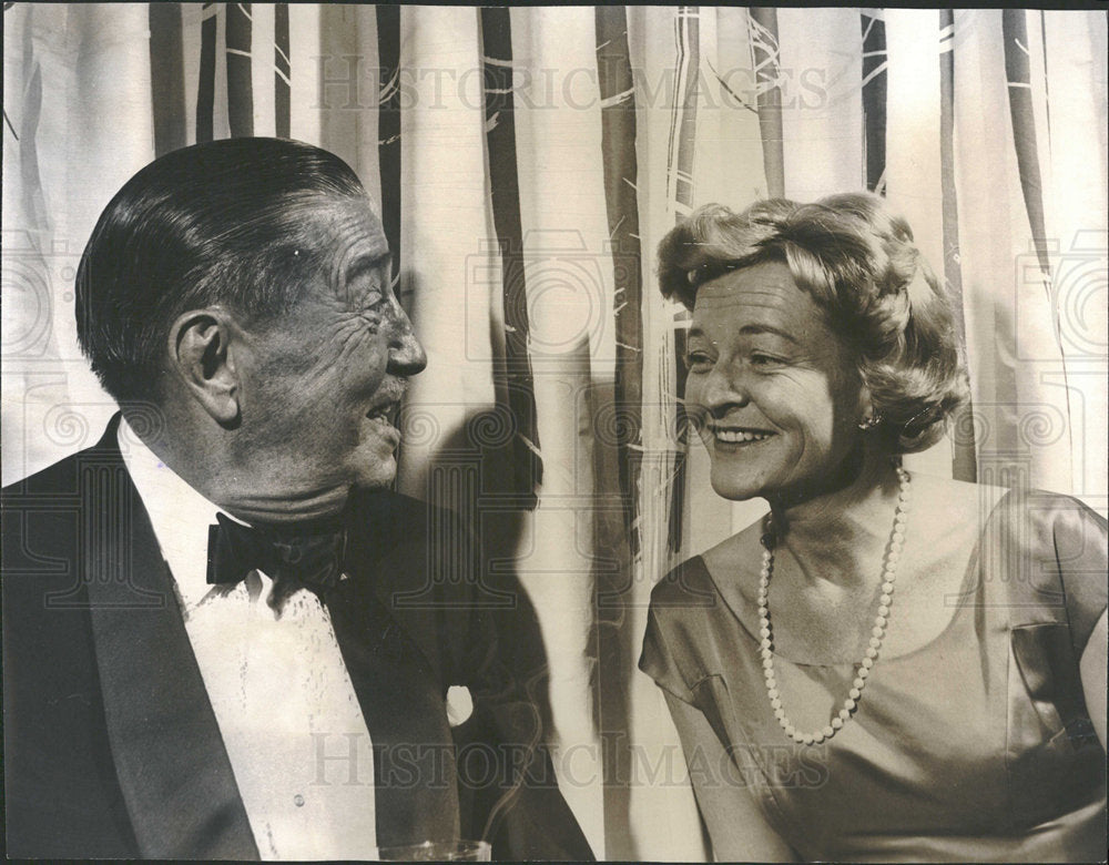 1961 Press Photo Socialite Mrs Eleanor Bryant Folk - Historic Images