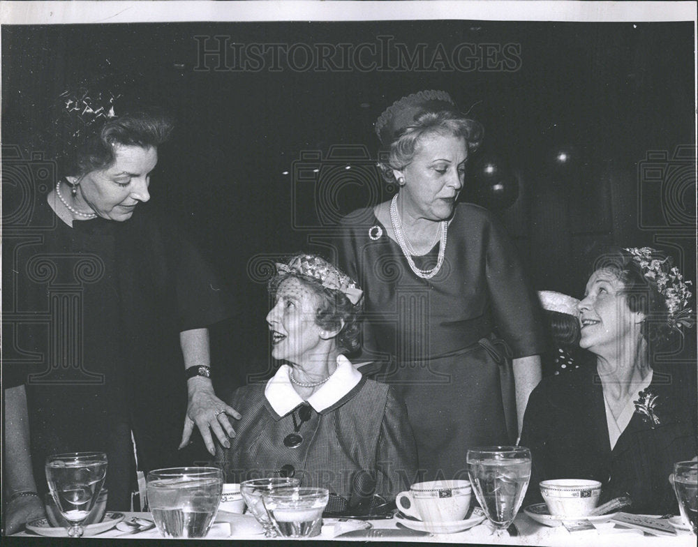 1962 Press Photo Denver Designer's CARE Fashion Show - Historic Images