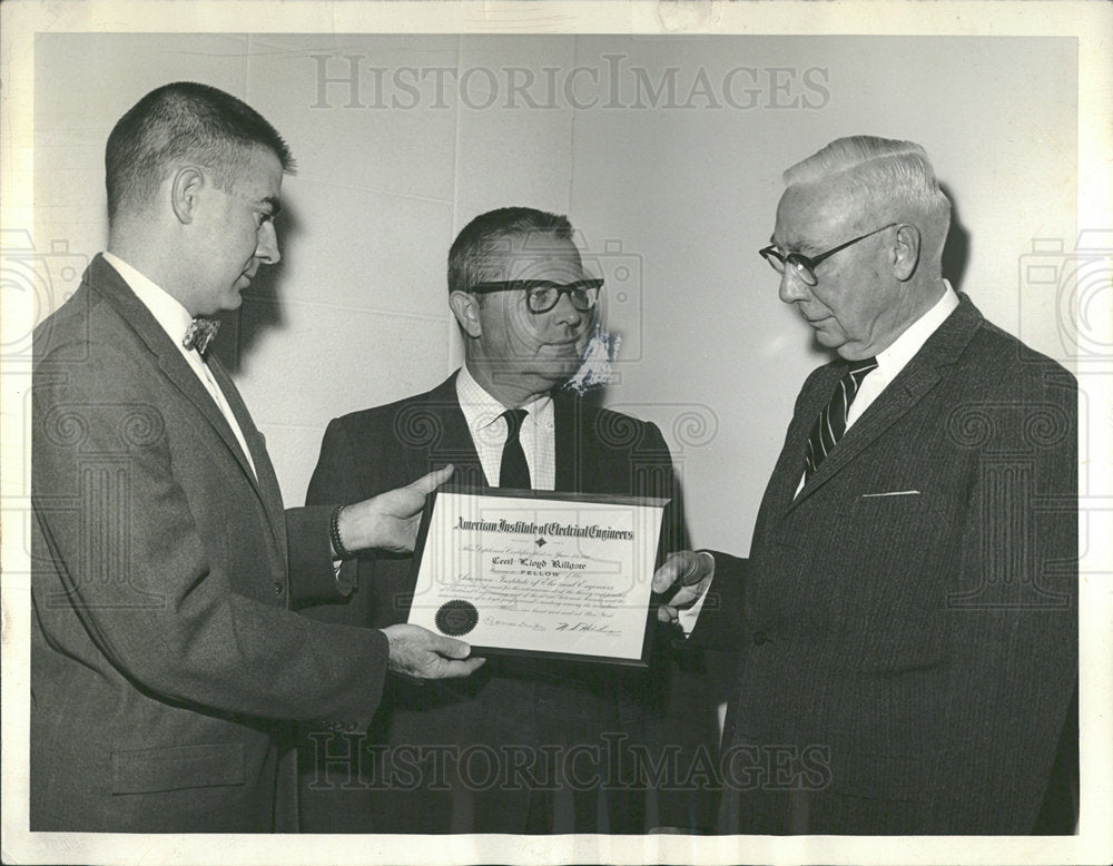 1961 Press Photo Hinch, Killgore and McCellan - Historic Images