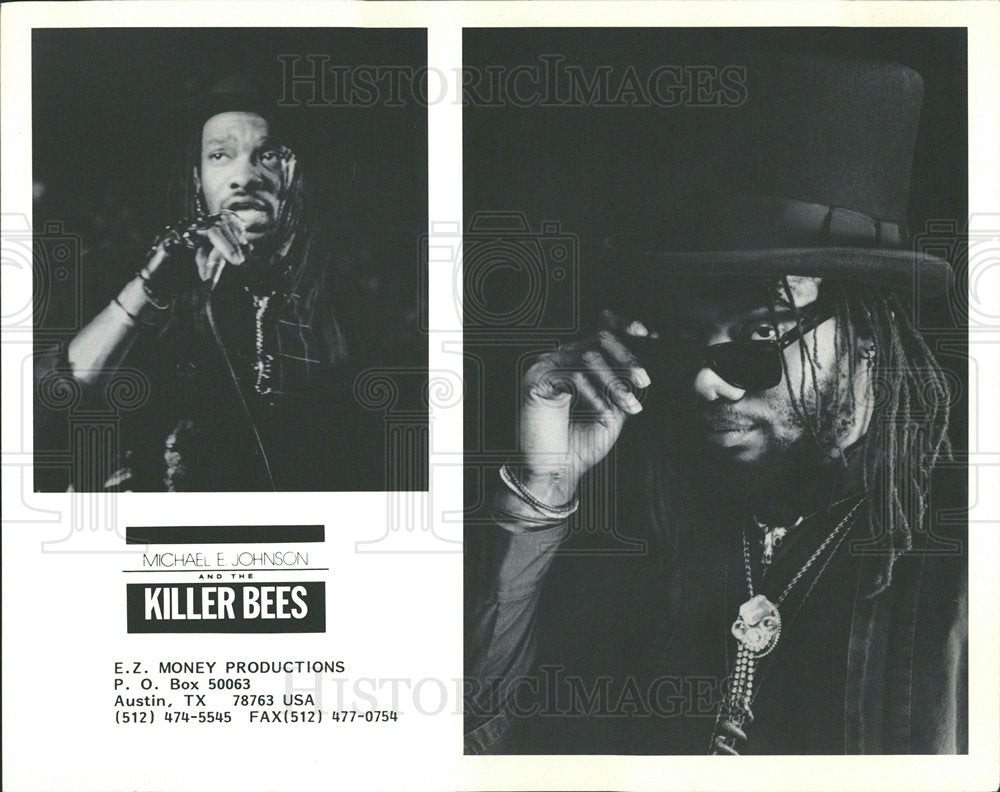 1991 Press Photo killerbees jackson  michaele johnson - Historic Images