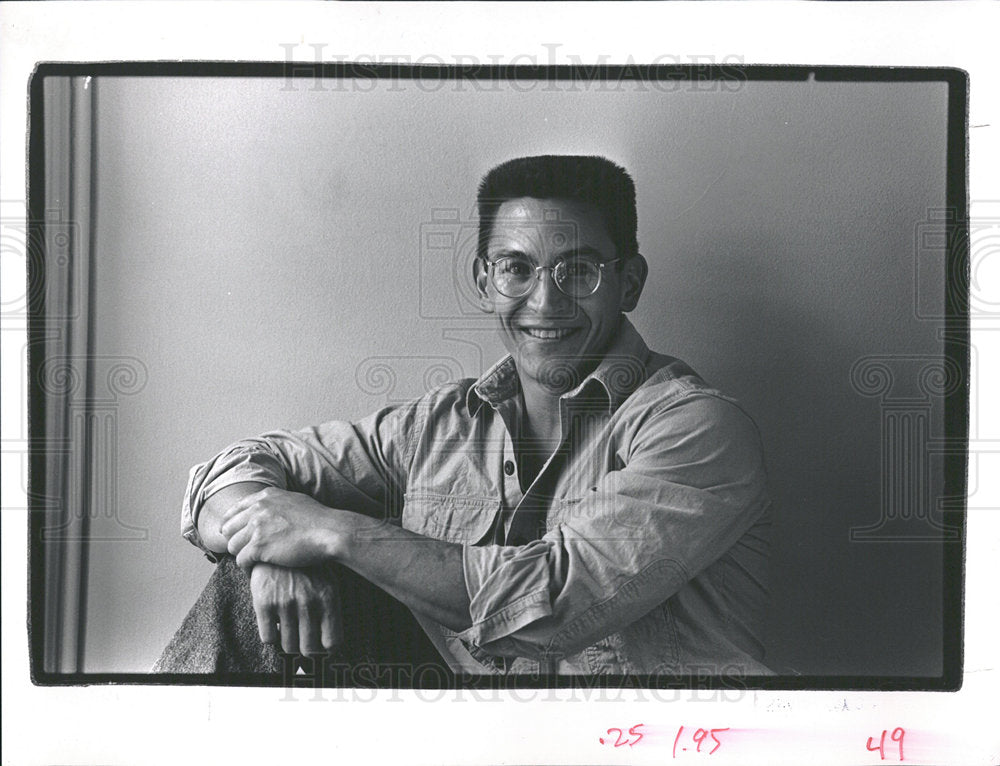 1988 Press Photo Restaurateur Alex Kim - Historic Images